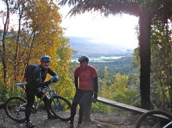 Overlooking the Aorere Valley on the climb up to Perry Saddle from Brown Hut